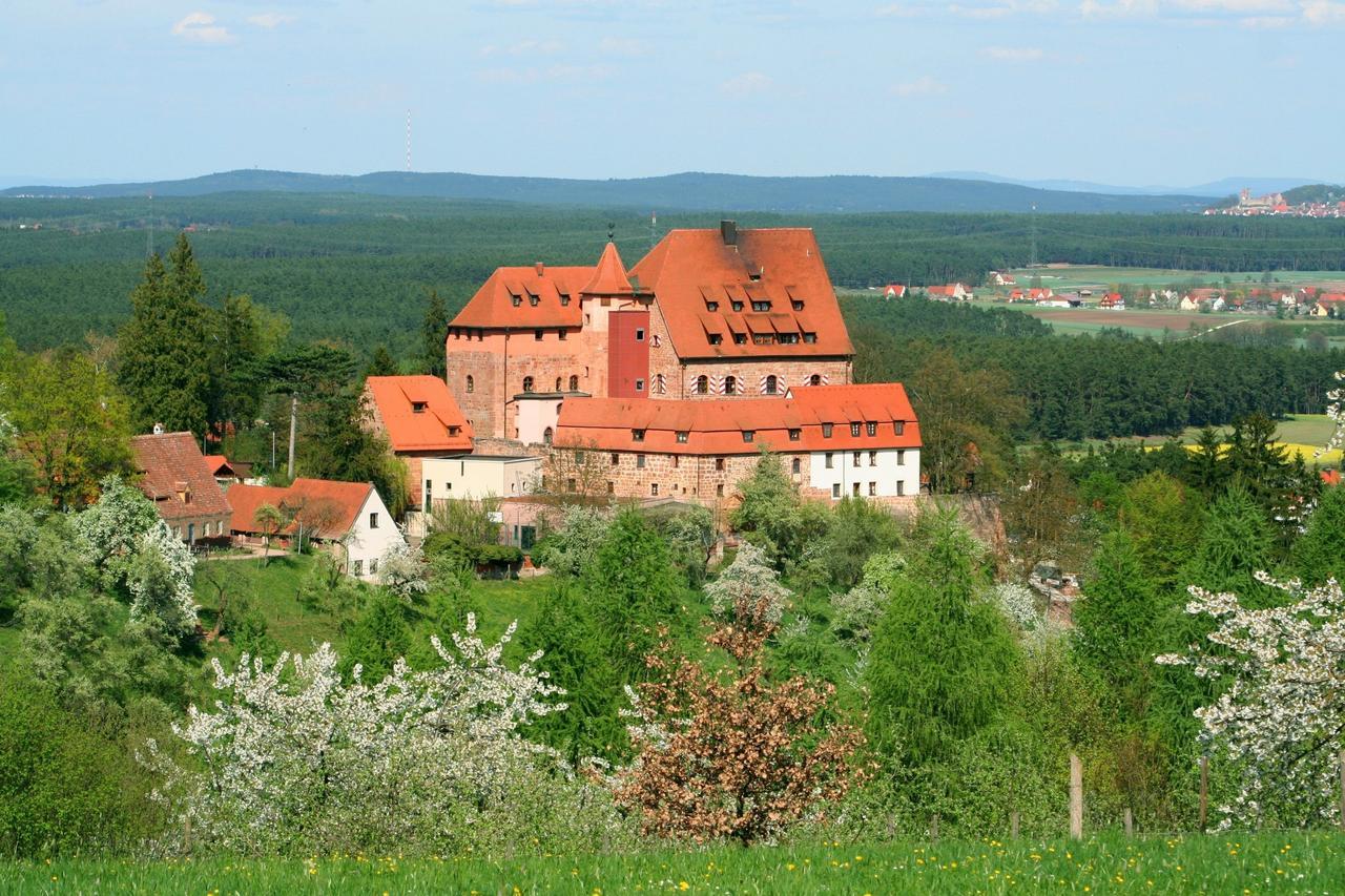 Cvjm Jugendherberge Burg Wernfels Spalt Εξωτερικό φωτογραφία